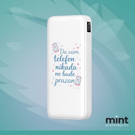 Najbolji pokloni za učiteljice - 7 personalizovanih ideja 5 Power bank kao poklon učiteljici na kome piše da vam telefon nikada ne bude prazan